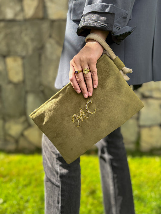 Clutch Inicial Verde Musgo